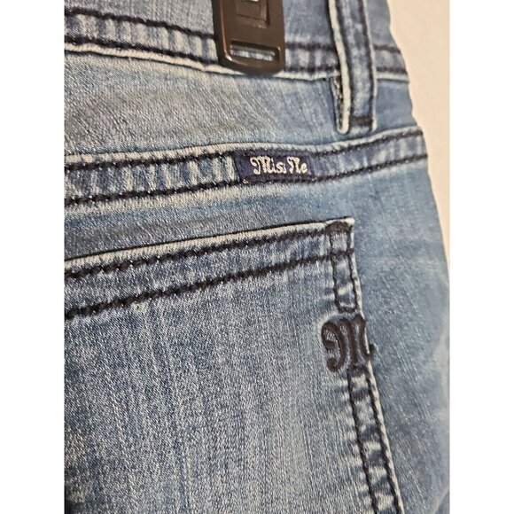 Miss Me Womens Low Rise Signature Skinny Jeans Blue Size 26, 30 Inseam - Picture 3 of 7